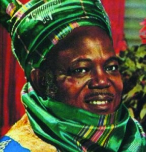 Ahmadu Bello the late Sardauna of Sokoto and Premier of the defunct Northe