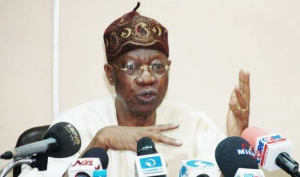 Lai Mohammed, Information Minister