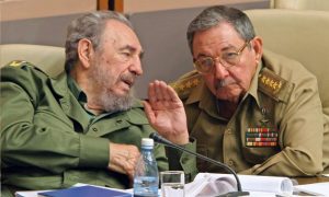 Fidel and Raul Castro