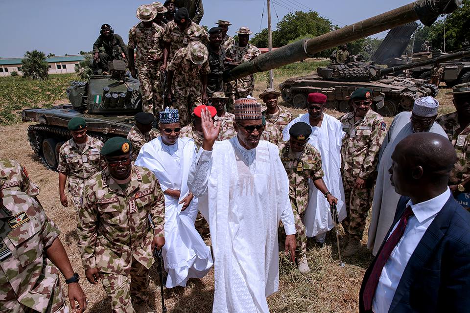 President Buhari’s Dash to the War Front: Lamba 1 Din Kenen, Saura Lamba Tu