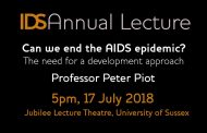 Is Peter Piot Coming With an Answer to HIV-AIDS Epidemic @ Last?