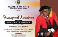 Inaugural Lecture Gets University of Ibadan Stirring