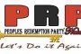 PRP Declares Indigeneship Non-Issue in Membership, Says Party open to All Nigerians Without Conditionalities