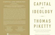 What is Thomas Piketty’s Battle Cry This Time Around?