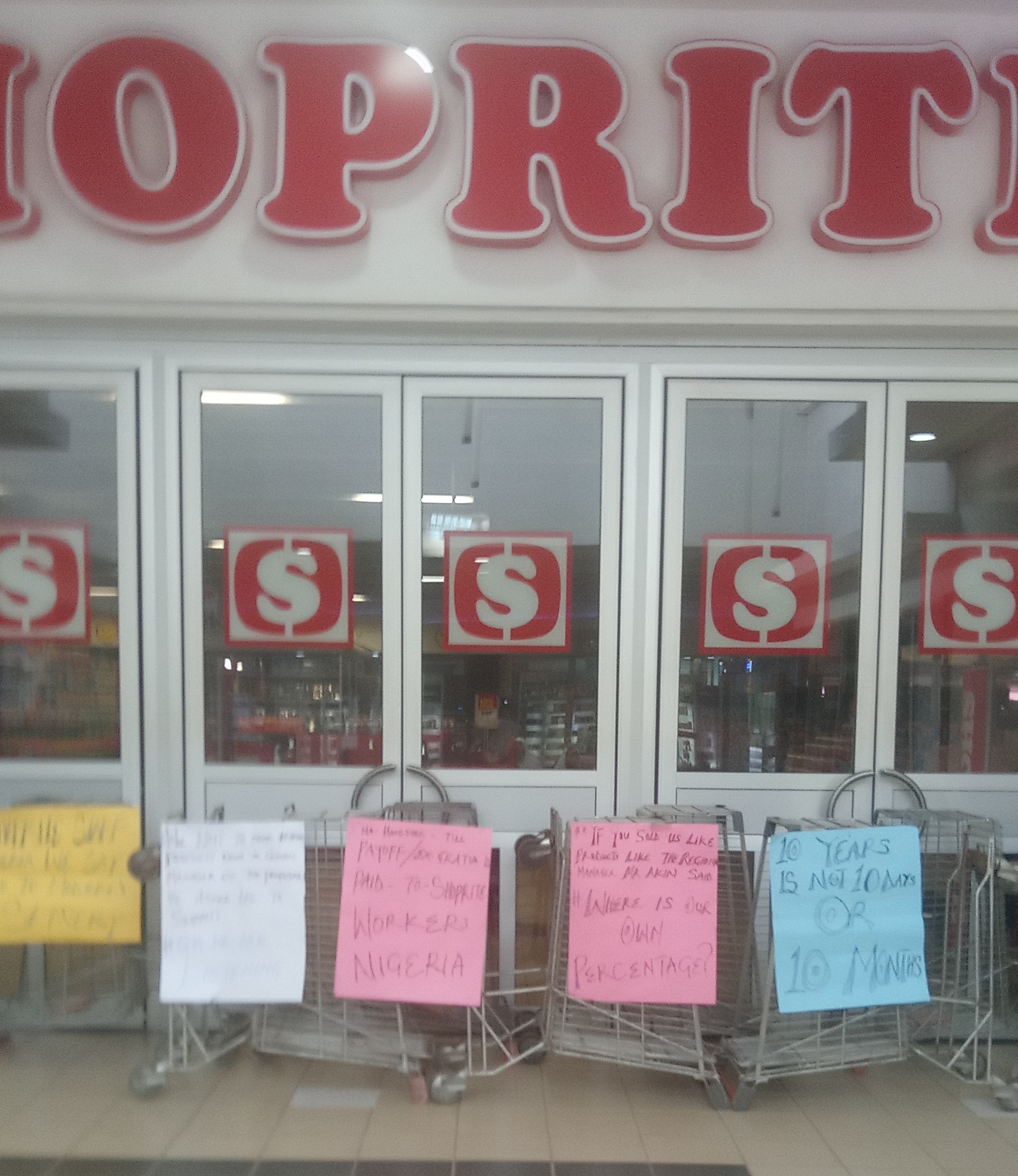 Workers and Management of ShopRite Chain in Nigeria in a Make Or Mar Negotiation