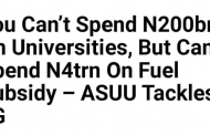 ASUU Lands Another Hard Knock on the FG of Nigeria