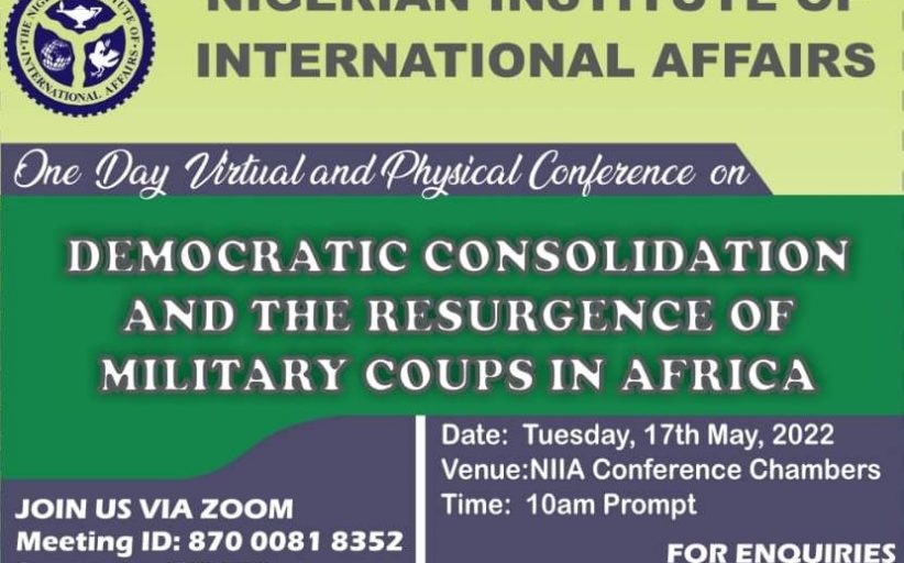 NIIA Takes on Democratic Consolidation and Rising Coup Phenomenon in Africa