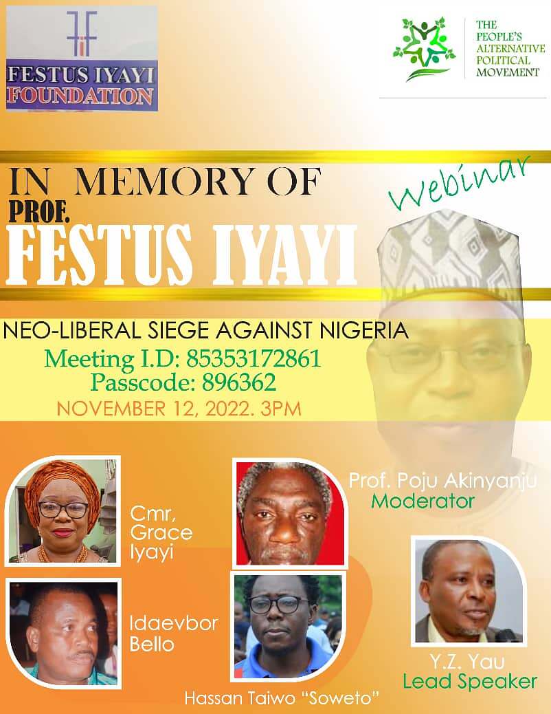 Celebrating Festus Iyayi, Textualising the Future