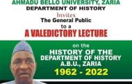 ABU, Zaria Set to Tell the History of History