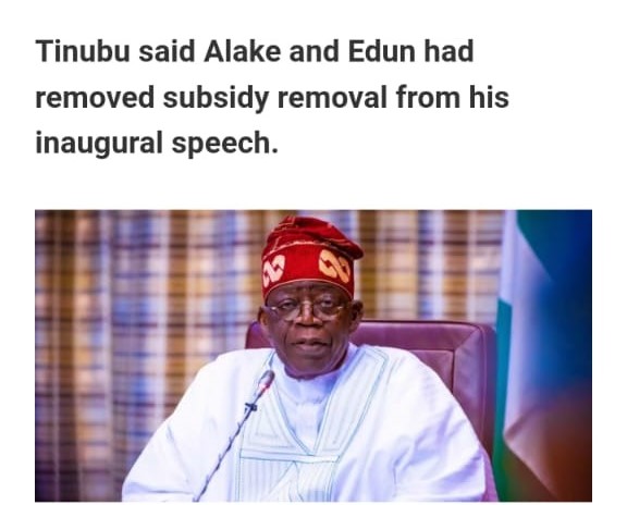 President Tinubu Confirms Intervention 100 % Correct on His ‘Big Boys’