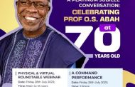 ABU, Zaria Rolls Out 70th Anniversary Drums for Prof Steve Abah