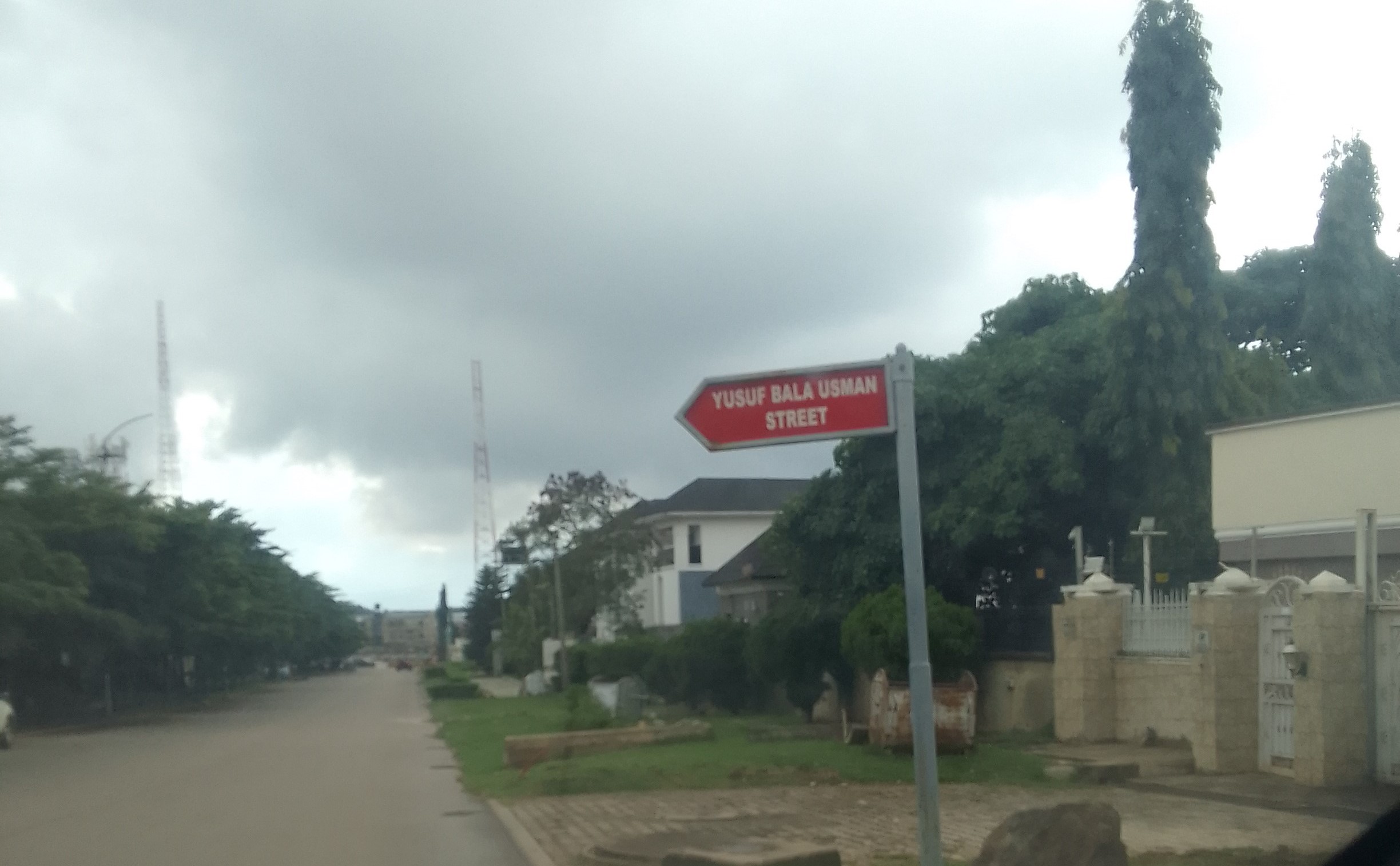 A Street After Yusuf Bala Usman in Abuja!