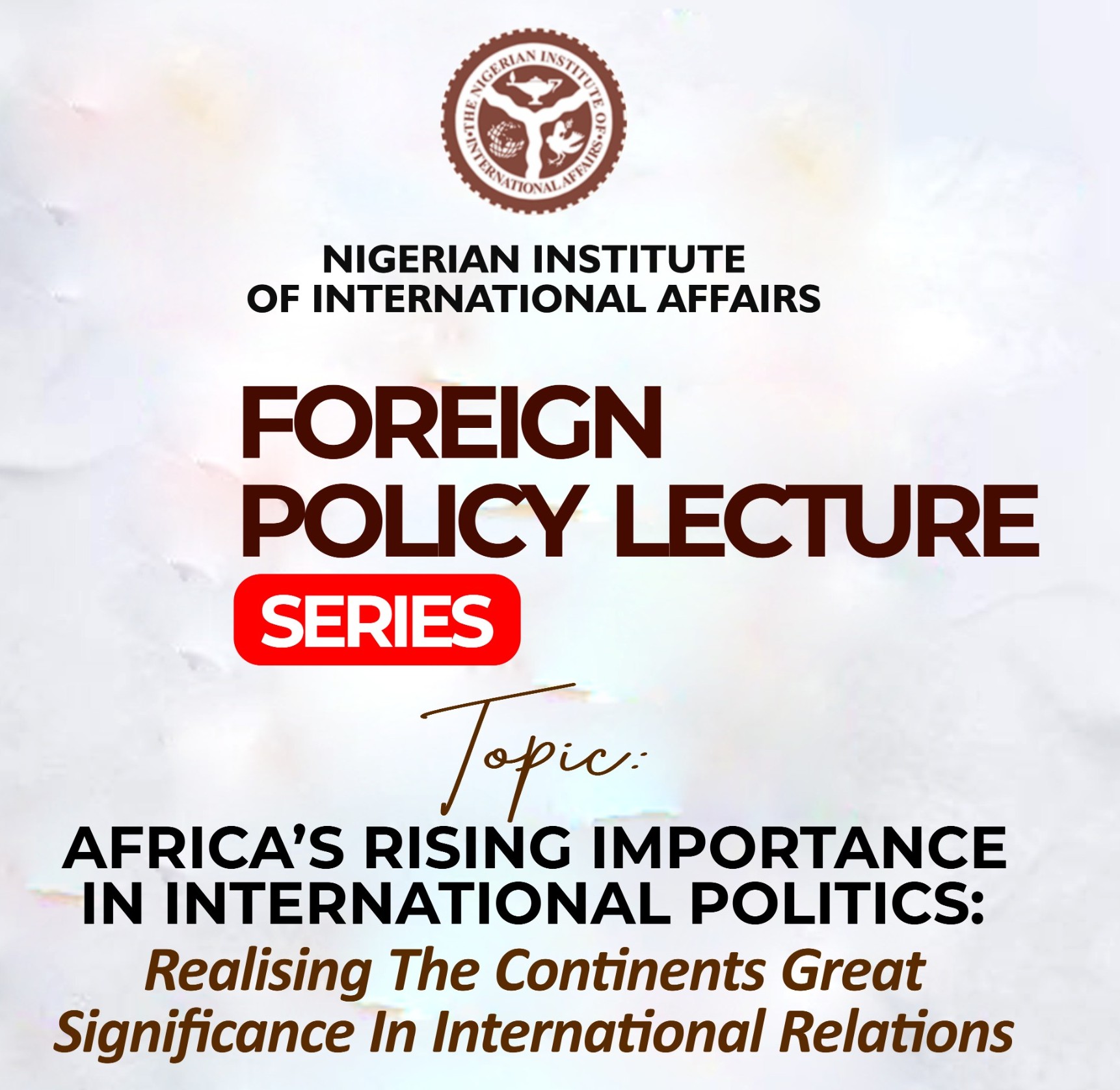 NIIA Confronts Africa’s Paradoxical Significance in the World