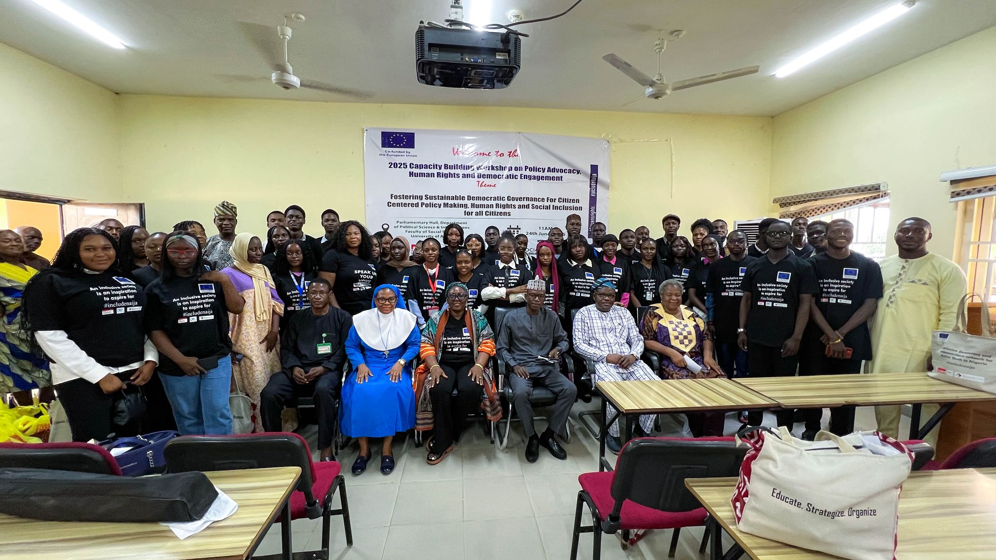 Rosa Luxemburg Foundation Nigeria, Its Partners Social Action and We the People Kick-start European Commission Co-funded INCLUDE NAIJA project