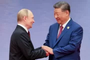 President Putin of Russia in China, 4 Days After Trump