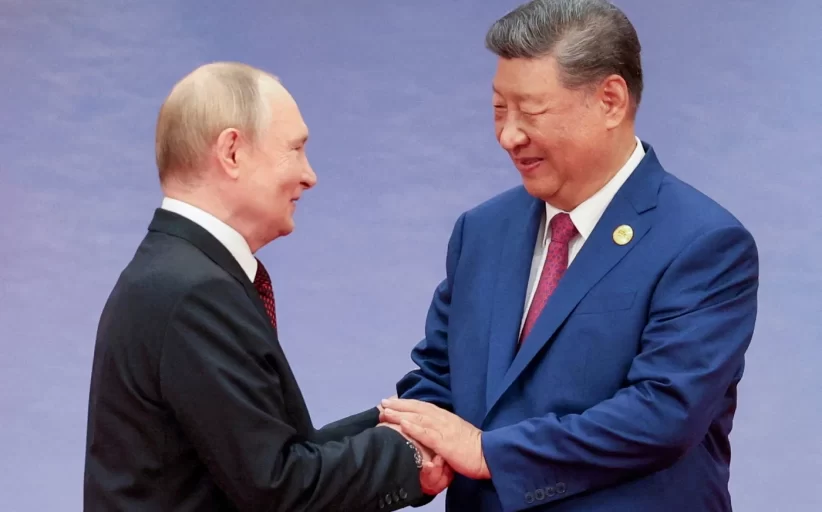President Putin of Russia in China, 4 Days After Trump