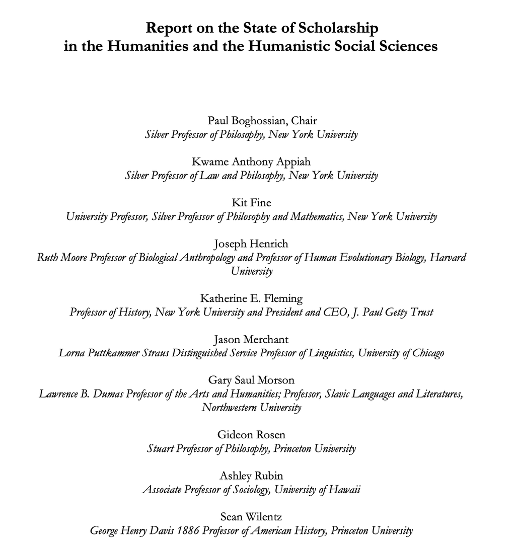 Controversy Thickens Over ‘Boghossian Report’ on the Humanities And Social Sciences in the US