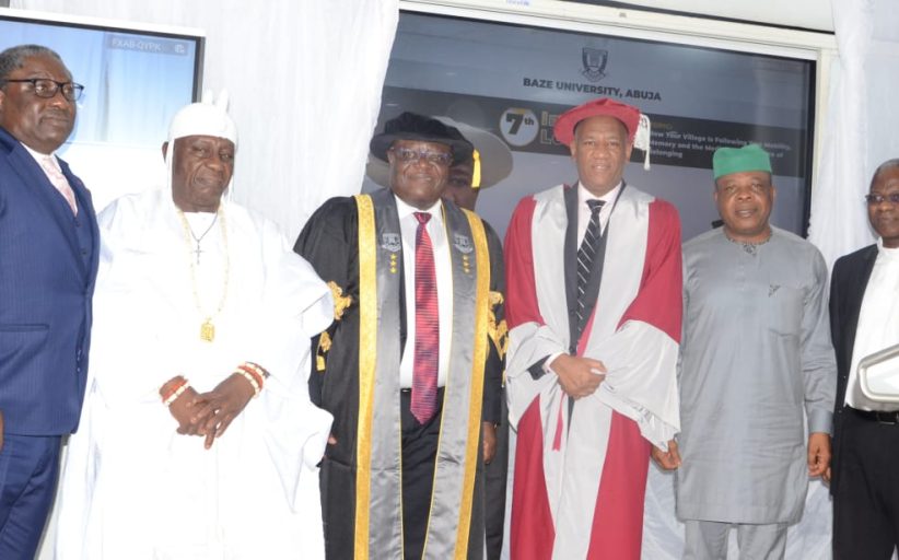 Royal Bombshell @ Baze University, Abuja's 7th Inaugural Lecture