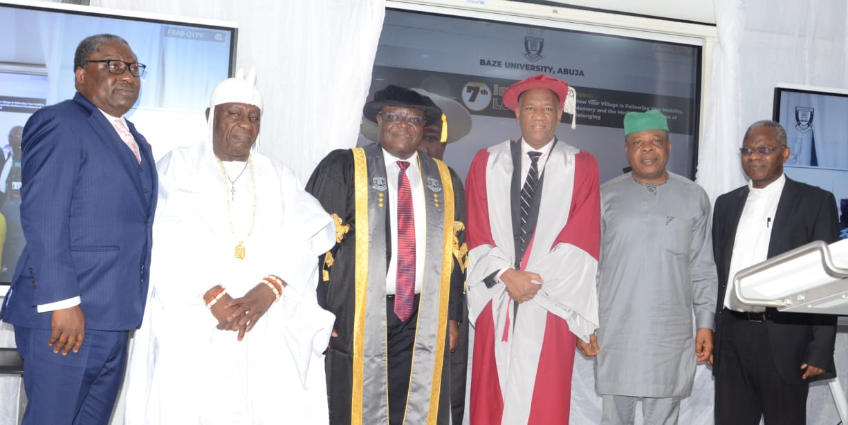 Royal Bombshell @ Baze University, Abuja's 7th Inaugural Lecture