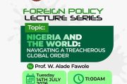 NIIA Tackles Nigeria's Self-Materialisation in the World