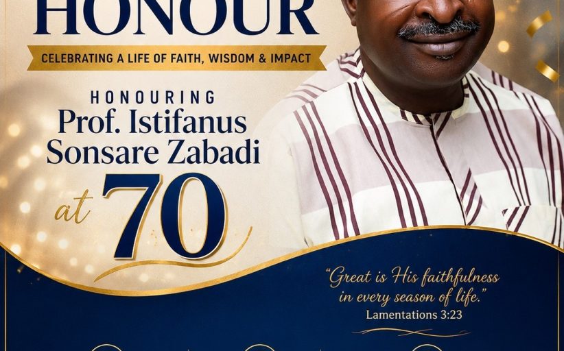 Prof Istifanus Zabadi @ 70
